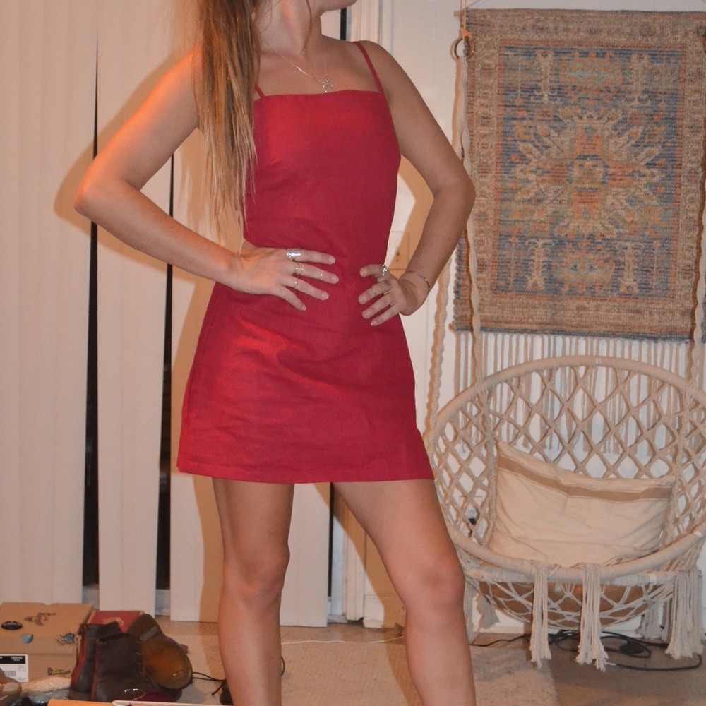 Red Cocktail Dress
